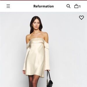 Reformation Silky Maves Dress Size M